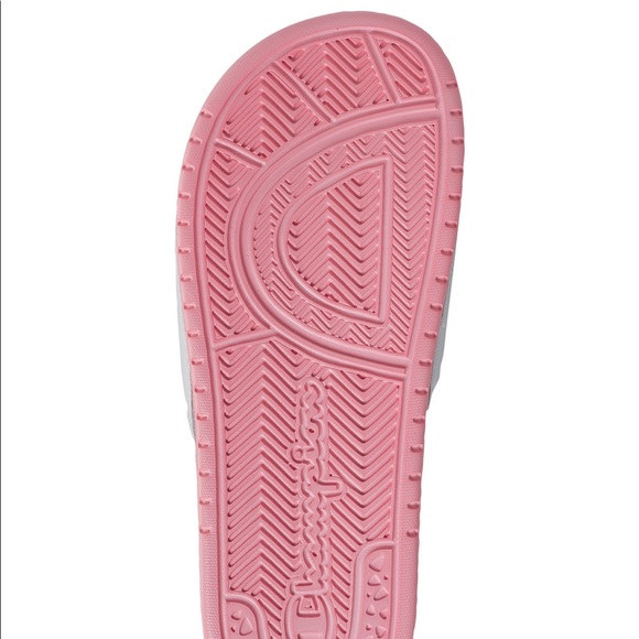 Champion Super Slide Split Script Pink Slides - Picture 8 of 14